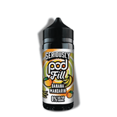 Doozy Seriously Pod Fill Banana Mandarin 120ml 3MG Downtown Vapoury